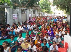 Divya Nagari Family in the program